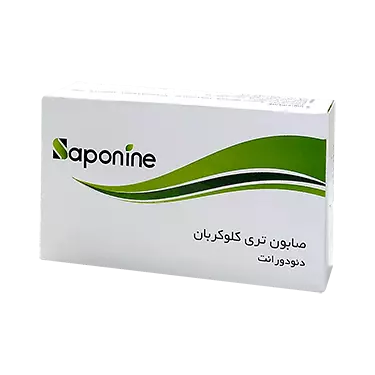 صابون تری کلوکربان 1 درصد 100 گرمی ساپونین
